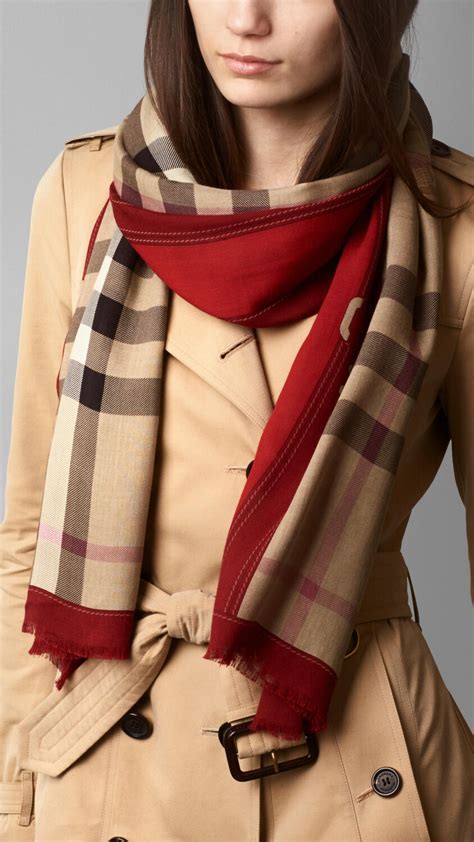 burberry skjerf dame|burberry shawl scarf.